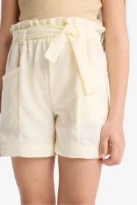 DeFacto with pocket Paperbag Shorts Girls' - Image 6