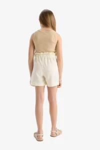 DeFacto with pocket Paperbag Shorts Girls' - Image 7