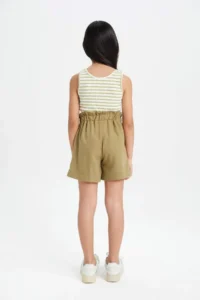 DeFacto with pocket Paperbag Shorts Girls' - Image 8