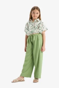 DeFacto Girls' Wide Leg Wide Leg Pants - Image 2