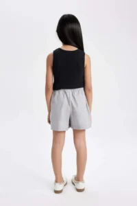 DeFacto Cotton with pocket Shorts Girls' - Image 5