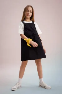 DeFacto Girls' Dungarees Dress