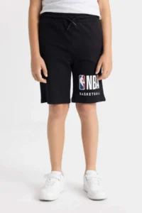 DeFacto Boys' NBA Wordmark Shorts