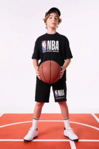 DeFacto Boys' NBA Wordmark Shorts - Image 3