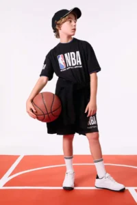 DeFacto Boys' NBA Wordmark Shorts - Image 4