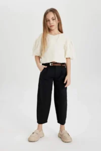 DeFacto Short Sleeve Blouse Girls' - Image 4