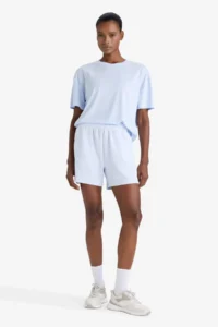 DeFacto Standard Fit Short Hem Modal Shorts - Image 4