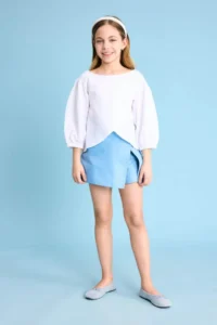 DeFacto Girls' Half Sleeve Blouse - Image 2