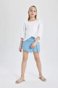 DeFacto Girls' Half Sleeve Blouse - Image 5