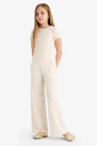 DeFacto Wide Leg Pants Girls'