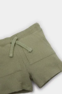 DeFacto with pocket Waffle Shorts Baby Size - Image 2