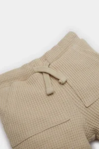 DeFacto Baby Size Elastic Waist Waffle Shorts - Image 2