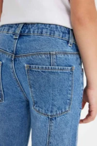 DeFacto Girl's Wide Leg Jean Pants - Image 6