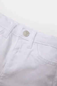 DeFacto Baby Size White Jeans Shorts - Image 2