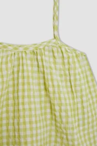 DeFacto Sleeveless Checkered Blouse Girls' - Image 7