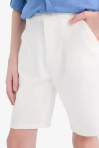 DeFacto Boy's Basic Plain Gabardine Shorts with Pockets - Image 6
