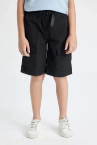 DeFacto Cargo Fit Parachute Shorts Boys' - Image 4