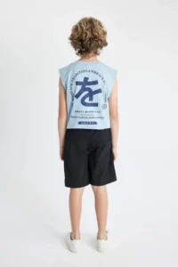 DeFacto Cargo Fit Parachute Shorts Boys' - Image 6