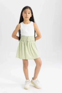 DeFacto Girls' Crepe Skirt - Image 2