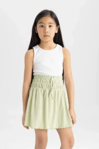 DeFacto Girls' Crepe Skirt - Image 3