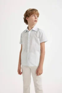 DeFacto Polo Neck Short Sleeve Shirt Boy