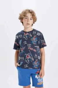 DeFacto Boys' Marvel Comics Shorts - Image 3
