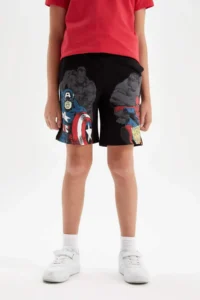 DeFacto Boys' Marvel Comics Shorts