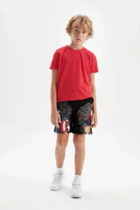 DeFacto Boys' Marvel Comics Shorts - Image 4