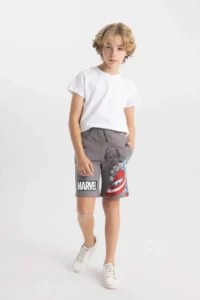DeFacto Boys' Marvel Avengers Shorts