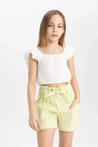 DeFacto Sleeveless Blouse Girls' - Image 4