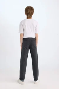 DeFacto Anthracite Boys' Jeans Pants C3698A8/NM36 - Image 6