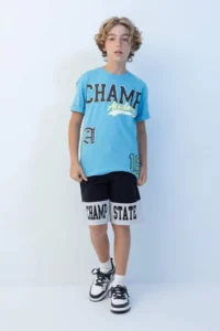 DeFacto Printed Shorts Boys' - Image 2