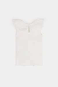 DeFacto Baby Girl Lace Collar Tank Top - Image 3