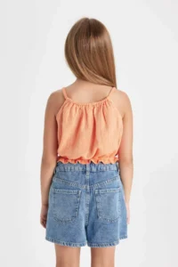 DeFacto Sleeveless Blouse Girls' - Image 6