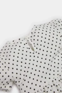 DeFacto Polka Dot Short Sleeve Summer Dress Baby Girl - Image 6