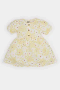 DeFacto Floral Short Sleeve Summer Dress Baby Girl