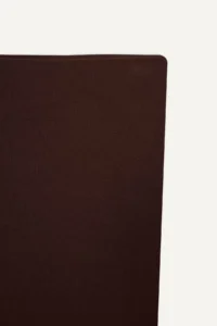 DeFacto High Waist Ribbed Camisole Basic Plain Maxi Brown Skirt - Image 2