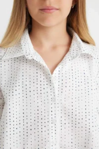 DeFacto Relax Fit Cotton Short Sleeve Shirt Girl - Image 6