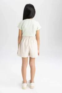 DeFacto Gabardine Shorts Girls' - Image 8