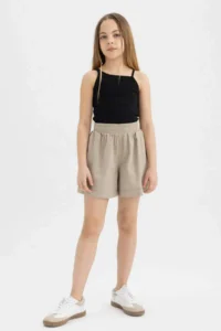 DeFacto Girls' Cotton Shorts - Image 2
