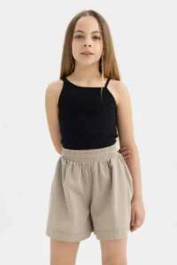 DeFacto Girls' Cotton Shorts - Image 3