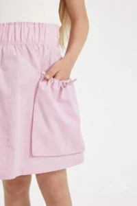 DeFacto Girls' with pocket Poplin Skirt - Image 5