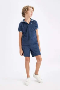 DeFacto Towel Material Shorts Boys'