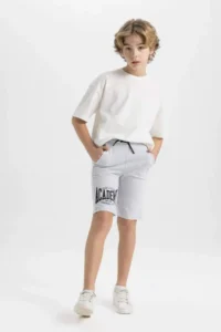 DeFacto Printed Shorts Boys' - Image 3