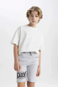 DeFacto Printed Shorts Boys' - Image 5