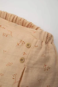DeFacto Baby Girl Floral Muslin Shorts - Image 2