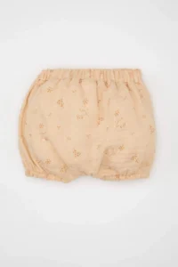 DeFacto Baby Girl Floral Muslin Shorts - Image 4