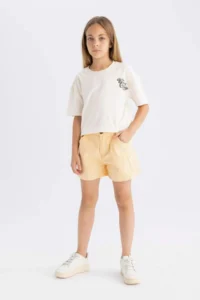 DeFacto Cotton Shorts Girls' - Image 2