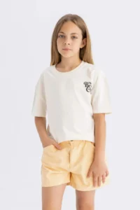 DeFacto Cotton Shorts Girls' - Image 4