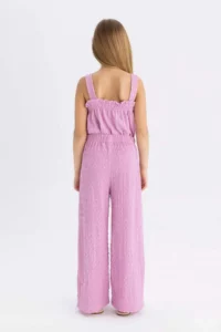 DeFacto Girl's Wide Leg Wrapped Trousers - Image 5